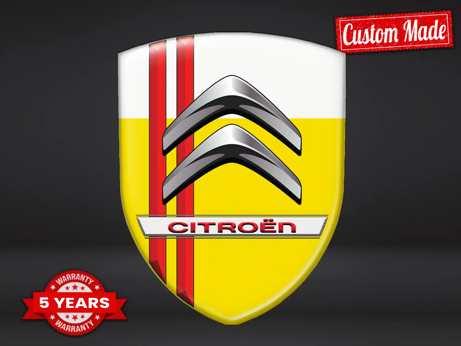 Citroen Pegatinas Logo Auto Máximo Resistente Diseño 